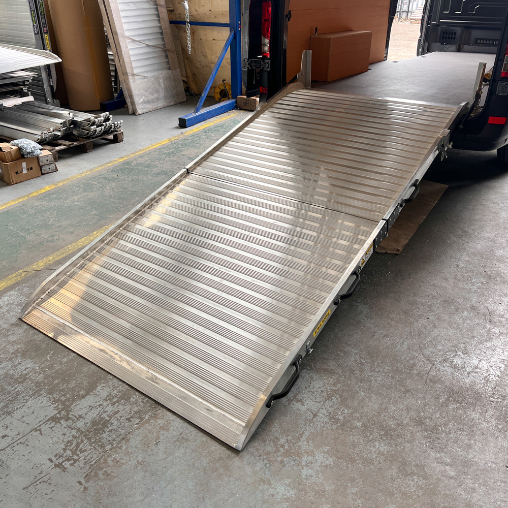 Fixed Folding Van Ramp 2.35m Length